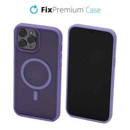 Θήκη Clear με MagSafe για iPhone 14 Pro Max | Violet | FixPremium