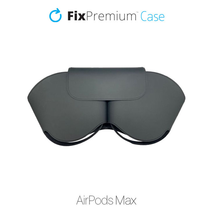 Έξυπνη θήκη για AirPods Max, Μαύρο, Black, FixPremium