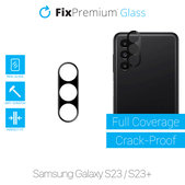 Προστατευτικό Φακού Κάμερας για Samsung S23, 23+, FixPremium