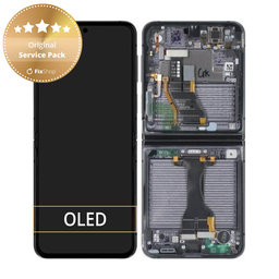 OLED/LCD Display Assembly για Samsung Galaxy Z Flip 5 | F731B | Graphite | Service Pack