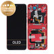 Συγκρότημα οθόνης για Motorola Razr 40 Ultra, Viva Magenta, Service Pack