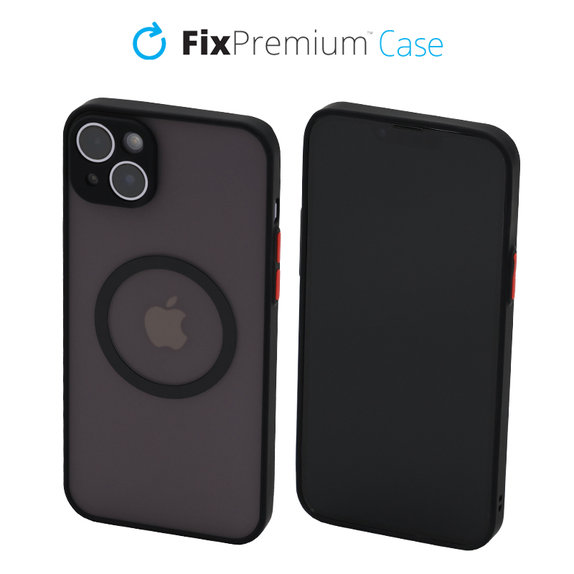 Θήκη Matte με MagSafe για iPhone 13 mini, Μαύρο, Black, FixPremium