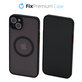 Θήκη Matte με MagSafe για iPhone 14 Plus, Μαύρο, Black, FixPremium
