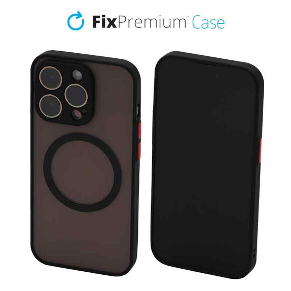 Θήκη Matte με MagSafe για iPhone 14 Pro Max, Μαύρο, Black, FixPremium