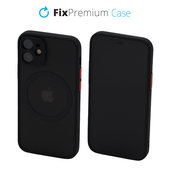 Θήκη Matte με MagSafe για iPhone 12 mini, Μαύρο, Black, FixPremium