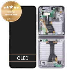 OLED/LCD Display Assembly για Samsung Galaxy Z Flip 5 | F731B | Lavender | Service Pack