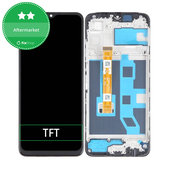 Συγκρότημα οθόνης για Oppo A17, Midnight Black, Aftermarket