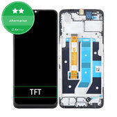 Συγκρότημα οθόνης για Oppo A78, Μαύρο, Black, Aftermarket