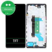 Συγκρότημα οθόνης για Xiaomi Redmi Note 12 Pro+ 5G, Midnight Black, Aftermarket