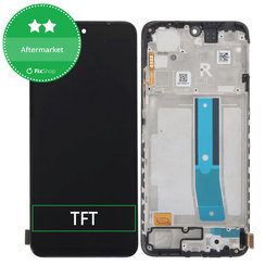 OLED/LCD Display Assembly για Xiaomi Redmi Note 12S | Onyx Black | Aftermarket