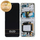 Συγκρότημα οθόνης για Motorola Razr 40, Vanilla Cream, Service Pack