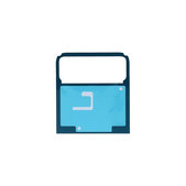 Αυτοκόλλητη Ταινία Μπαταρίας για Samsung S24 Ultra | S928B | GH81-24823A | Service Pack
