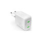 Αντάπτορας Φόρτισης MiniPro 2x USB-C GaN 35W | Λευκό | White | PURO
