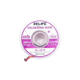 Ισχυρή Φιτίλι Αποκόλλησης (2mm) για Relife RL-2015