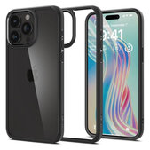Θήκη Ultra Hybrid για iPhone 15 Pro, Matte Black, Spigen