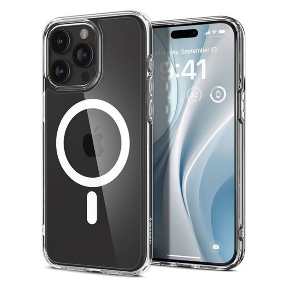 Θήκη Ultra Hybrid με MagSafe για iPhone 15 Pro, Λευκό, White, Spigen