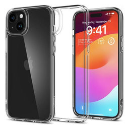 Θήκη Ultra Hybrid για iPhone 15 | Transparent | Crystal Clear | Spigen