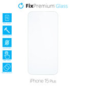 Προστατευτικό Γυαλί για iPhone 15 Plus, FixPremium