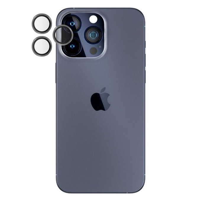 Προστατευτικό Φακού Κάμερας Hoops για iPhone 15 Pro | 15 Pro Max | Transparent | PanzerGlass