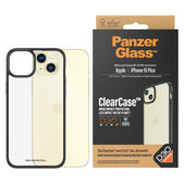Θήκη ClearCase D3O για iPhone 15 Plus, Μαύρο, PanzerGlass