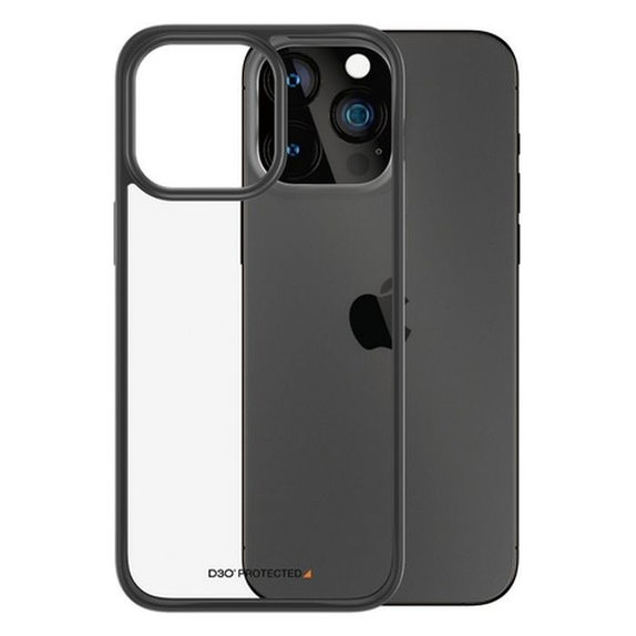Διαγραφή θήκηςCase D3O για iPhone 15 Pro Max, Transparent, PanzerGlass