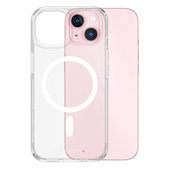 Θήκη HardCase D3O με MagSafe για iPhone 15, Transparent, PanzerGlass