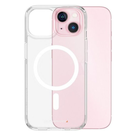Θήκη HardCase D3O με MagSafe για iPhone 15, Transparent, PanzerGlass