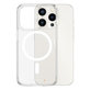 Θήκη HardCase D3O με MagSafe για iPhone 15 Pro, Transparent, PanzerGlass