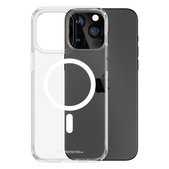 Θήκη HardCase D3O με MagSafe για iPhone 15 Pro Max, Transparent, PanzerGlass