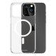 Θήκη HardCase D3O με MagSafe για iPhone 15 Pro Max, Transparent, PanzerGlass