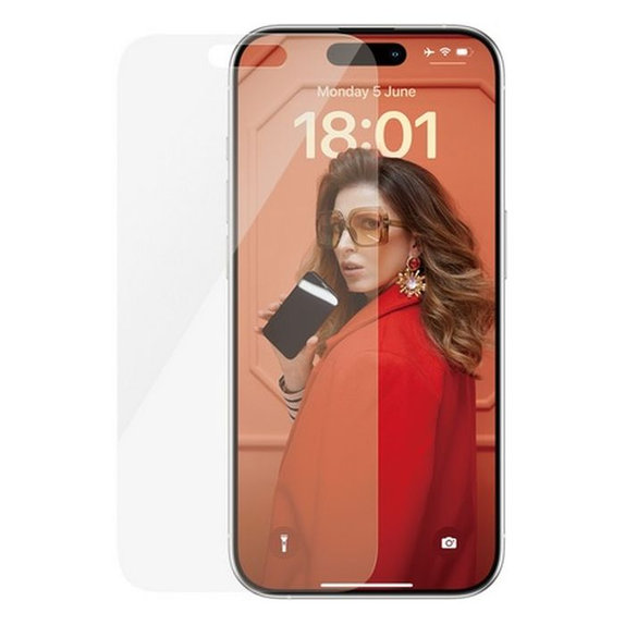 Προστατευτικό Γυαλί για iPhone 15 Pro, Transparent, PanzerGlass