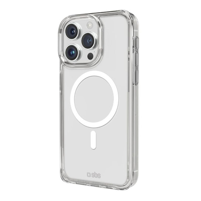 Θήκη Light Mag με MagSafe για iPhone 15 Pro, Transparent, SBS