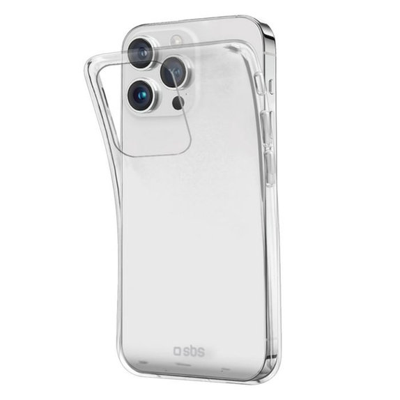 Θήκη Skinny για iPhone 15 Pro, Transparent, SBS
