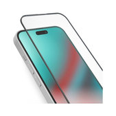 ΓυαλίΠροστατευτικό για iPhone 15, Full Cover, Μαύρο, Black, SBS