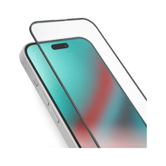 Προστατευτικό Γυαλί για iPhone 15 Plus, Full Cover, Μαύρο, Black, SBS