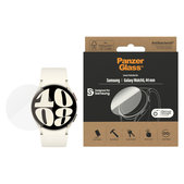 Σκληρυμένο γυαλί Flat Glass AB για Samsung Galaxy Watch6 44 mm, Διάφανο, PanzerGlass