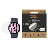 Σκληρυμένο γυαλί Flat Glass AB για Samsung Galaxy Watch6 40 mm, Διάφανο, PanzerGlass