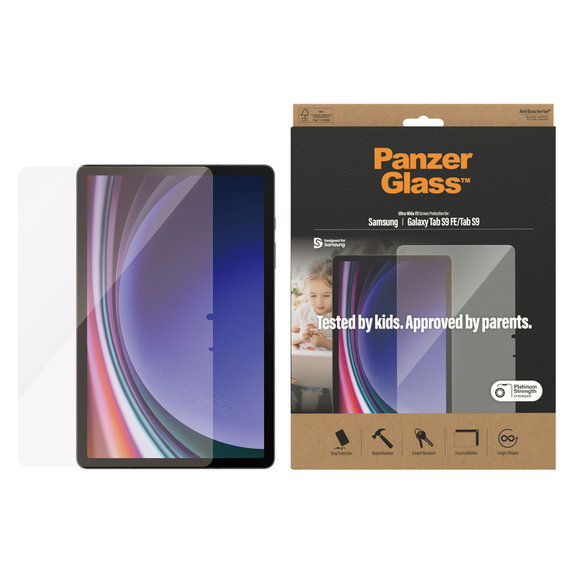Σκληρυμένο γυαλί UWF AB για Samsung Galaxy Tab S9/S9 FE, Διάφανο, PanzerGlass