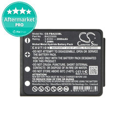 Battery για HBC Radiomatic Keynote | Linus 4 | Micron 4 | 5 | 6 | 7 | Patrol D | Quadrix | Vector Pro | BA223000 | BA223030 | FUB6 | 2000mAh | HQ