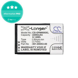 Battery για Garmin Montana 600 | 600T | 600t Camo | 650 | 650T | 680 | 680T | Monterra | 010-11599-00 | 010-11654-03 | 361-00053-00 | 361-00053-04 | 2200mAh | HQ