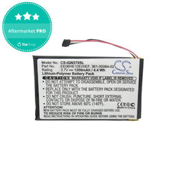Battery για Garmin Nuvi 3700 | 3760 | 3760T | 3790 | 3790T | 361-00046-02 | 361-00064-02 | EE06HE10E00EF | 1200mAh | HQ