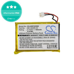 Battery για Garmin Approach G10 | S20 | Forerunner 220 | 225 | 235 | 630 | 645 | 735XT | 745 | GRM0371754 | 361-00072-00/10 | 361-00086-00/10/11 | 180mAh | HQ