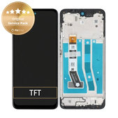 Συγκρότημα οθόνης για Motorola Moto G54, XT2343, Μαύρο, Black, Service Pack