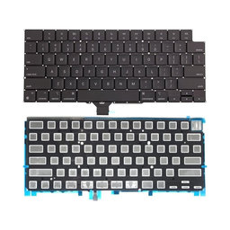 Πληκτρολόγιο + Backlight US για MacBook Pro 14" M1 Pro A2442 (2021) | 16" M1 Max A2485 (2021)