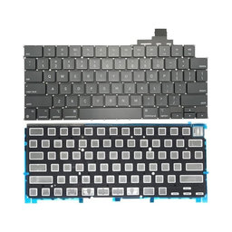 Πληκτρολόγιο + Backlight US για MacBook Air 13" A2681 (2022)