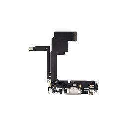 Επαφές Φόρτισης + Καλώδιο Flex για iPhone 15 Pro Max | Black Titanium