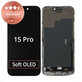 Οθόνη για iPhone 15 Pro, Αφής με πλαίσιο, Refurbished
