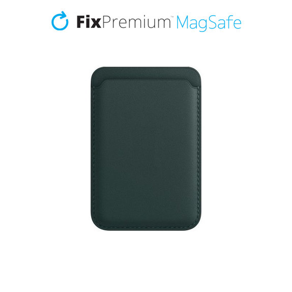 Θήκη MagSafe Wallet, Πράσινο, Green, FixPremium