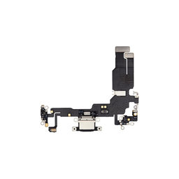 Επαφές Φόρτισης + Καλώδιο Flex για iPhone 15 | Μαύρο | Black