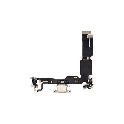 Επαφές Φόρτισης + Καλώδιο Flex για iPhone 15 Plus | Κίτρινο | Yellow